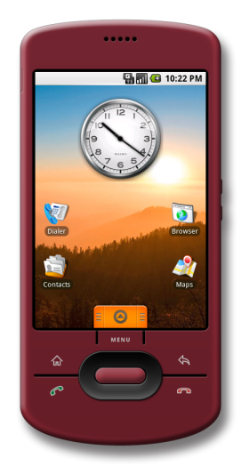 Image of the Android Emulator