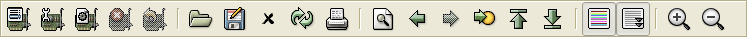 The "Main" toolbar