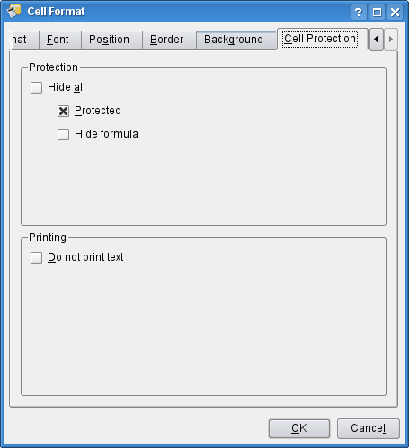 Cell protection page.